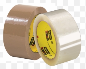 Download 3m 373 Carton Sealing Tape - Clear Scotch Tape Png,Scotch Tape Png