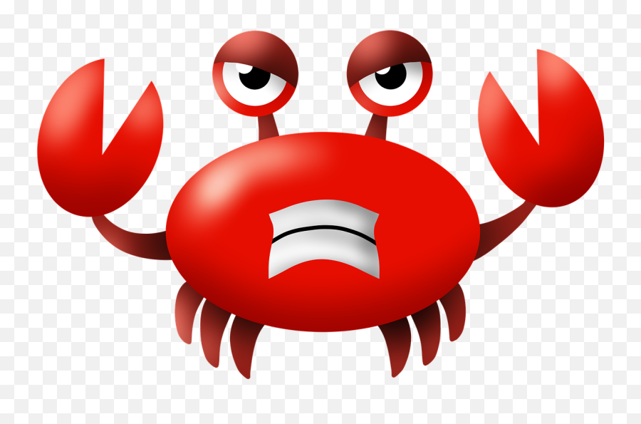 Crab Crabby Angry - Free Image On Pixabay Cartoon Crab Angry Png,Grumpy Png
