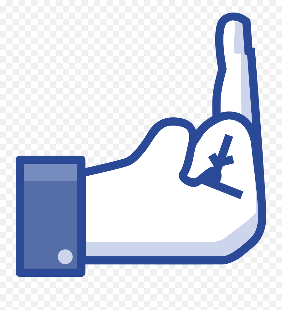 Download Like Button T - Shirt Middle Facebook Finger Vote Hq Facebook Like Middle Finger Png,Vote Png