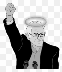 Our Voices Matter Itu0027s Up To Us Carry - Cartoon Png,Bernie Png