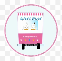 Softy U0026 Frosty - Ice Cream Truck Ice Cream Soft Serve Circle Png,Frosty Png