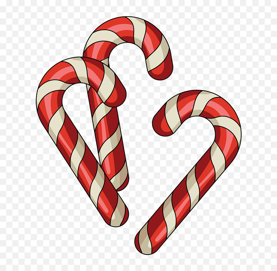 Clipart - Candy Cane Clipart Png,Candy Cane Clipart Transparent Background