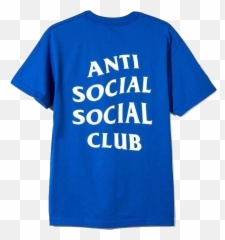 Anti Social Club Logo Tee 2 - Short Sleeve Png,Anti Social Social Club Logo