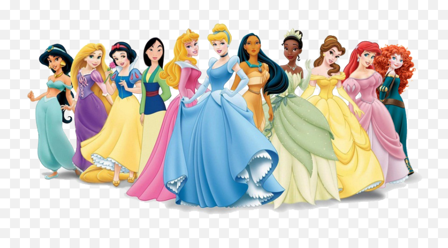 Download Princess Transparent Background 339 - Free Group Of Disney Princesses Png,Transparent Background