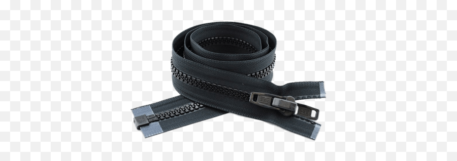 Black Closed Zipper Transparent Png - Stickpng Rolled Up Belt Png Transparent,Zipper Png