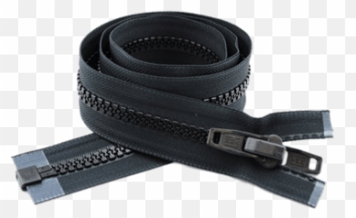 Black Closed Zipper Transparent Png - StickPNG Rolled Up Belt Png Transparent