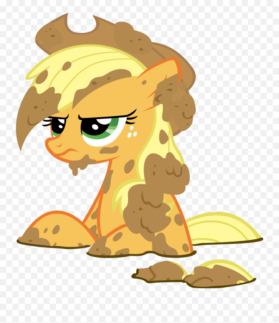 Mud Png Download - Mlp Applejack Muddy Full Size Png,Mud Png