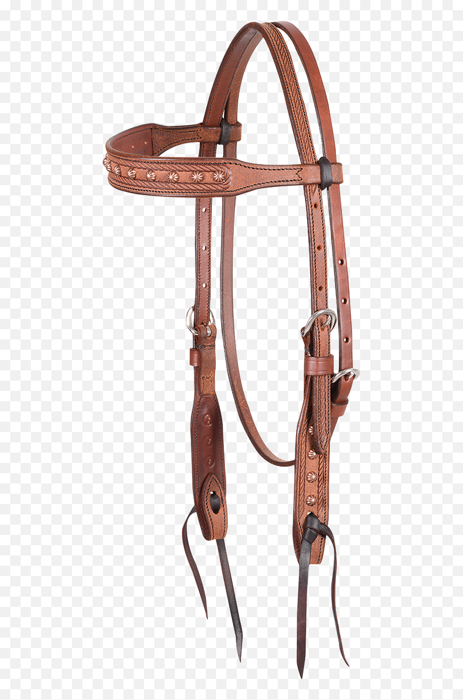 Rope Border With Copper Dots Headstall - Halter Png,Rope Border Png