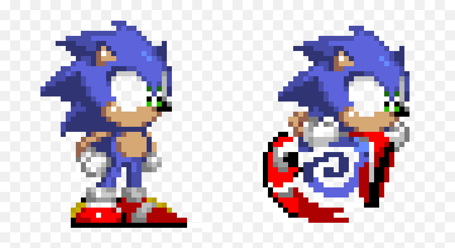 Sonic Is Back Pixel Art Maker - Sonic The Hedgehog Png,Sonic Png