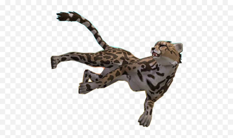 Wildcraft Cheetah Rare Sticker By Sunny - Animal Figure Png,Cheetah Transparent