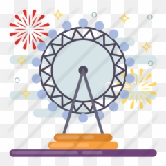 Ferris Wheel - Free buildings icons Delivery Debbie Odd Squad png