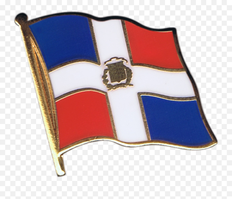 Buy Dominican Republic Flag Pins - India Flag Pin Png,Dominican Flag Png