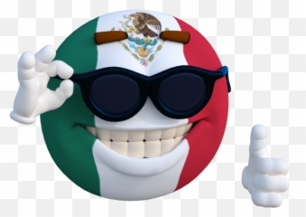 Mexico Ball Template Picardía Know Your Meme - Emoji Con Lentes Png
