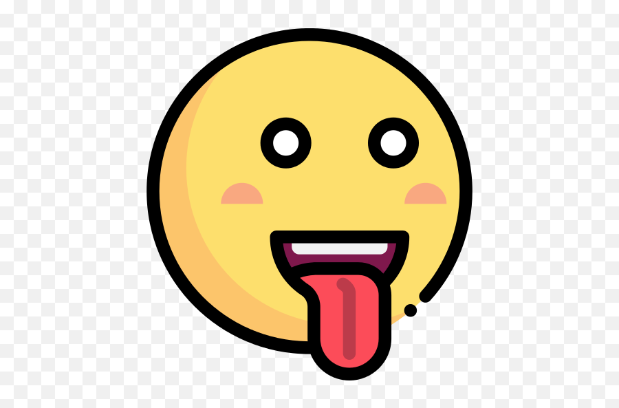 Tongue Png Icon - Funny Emojis,Tongue Transparent