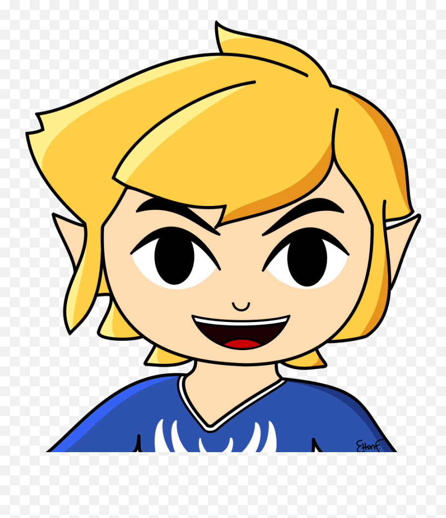 I Drew Toon Link Outset Island Zelda - Toon Link Face Png,Toon Link Png