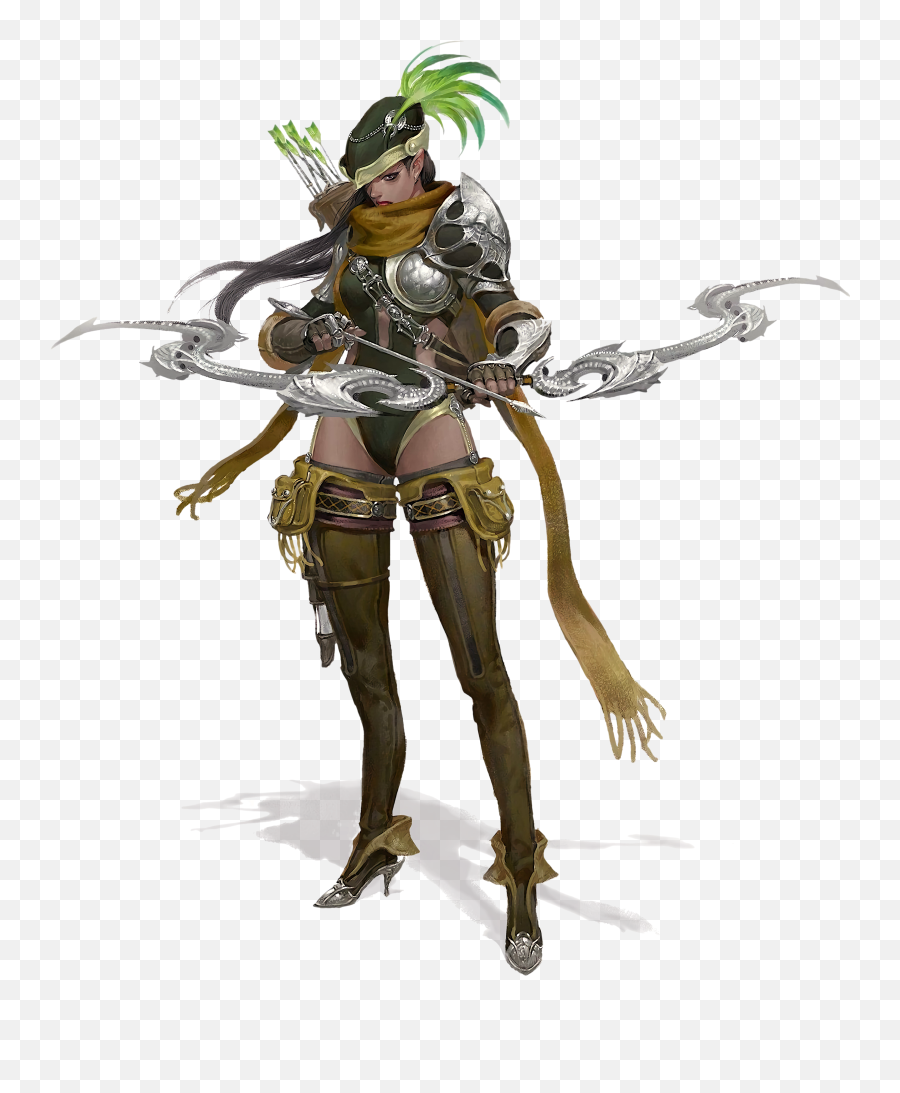 Pin By Za Warudo - Archer Character Concept Art Female Png,Za Warudo Png