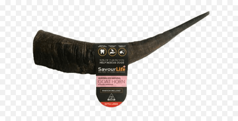 Savourlife Goat Horn - Extra Large Solid Png,Goat Horns Png