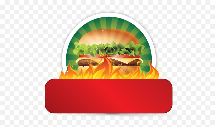 Make Fast Food Burger Logo Online - Fast Food Logo Design Png,Food Logo