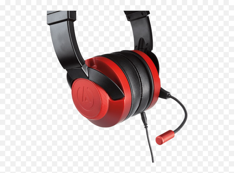 Fusion Wired Gaming Headset U2013 Crimson Fade - Powera Portable Png,Headphones Silhouette Png