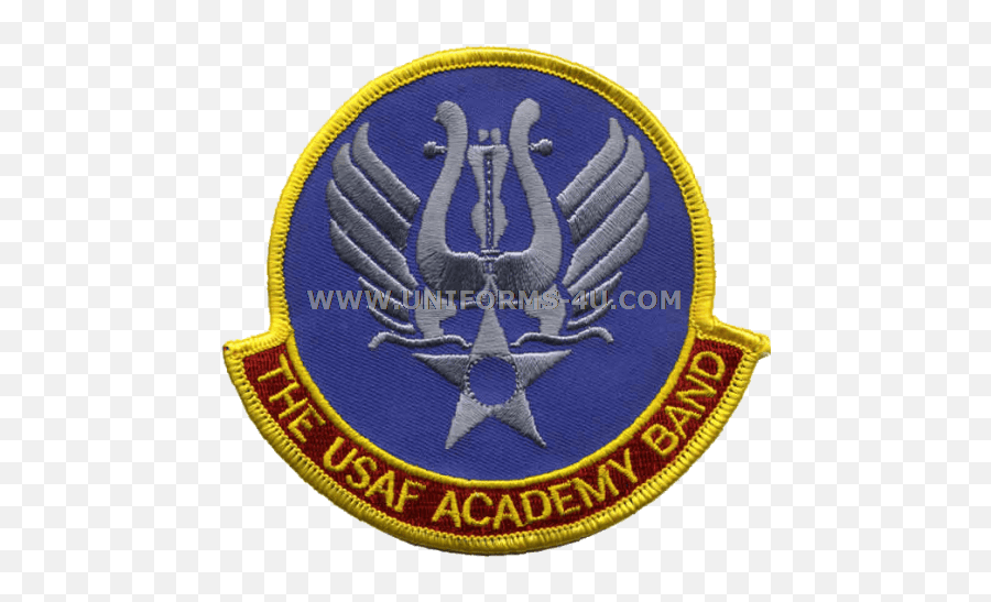 Usaf Air Force Academy Band Patch - Mission Bbq Png,Air Force Academy Logo