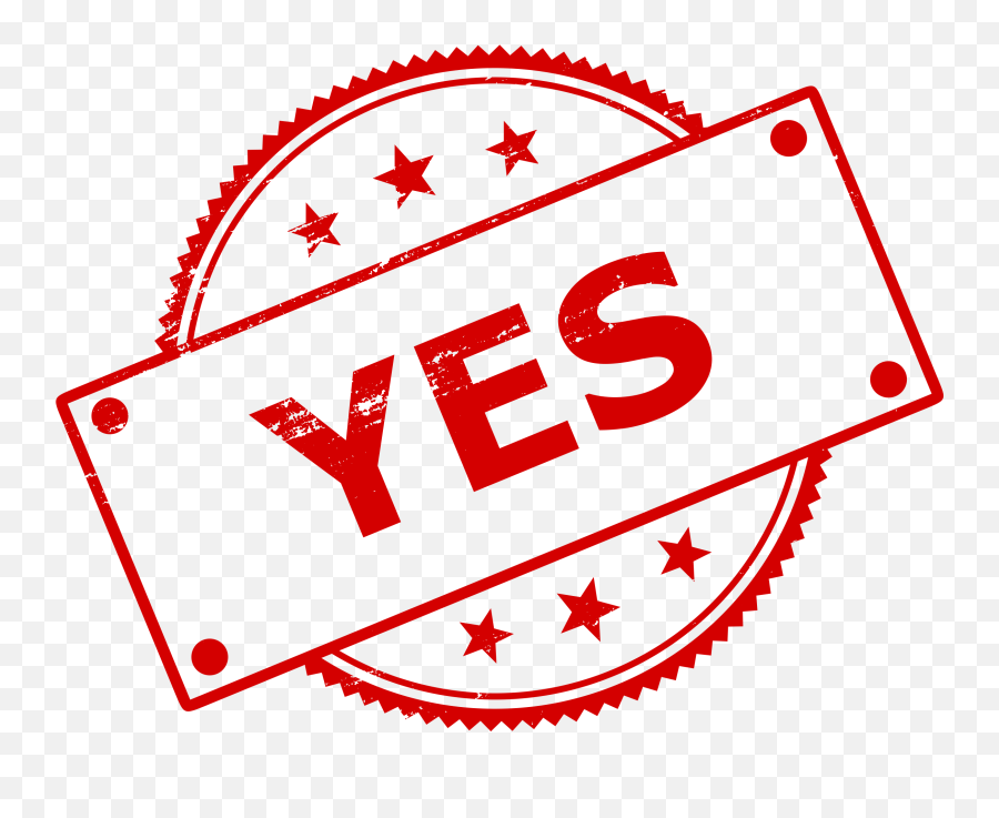 8 Yes No Stamp Png Transparent Onlygfxcom - Debunked Png,Red Star Transparent Background