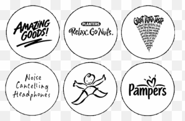 Elegant But Powerful Hand Lettering Logo Collection - Cartoon png