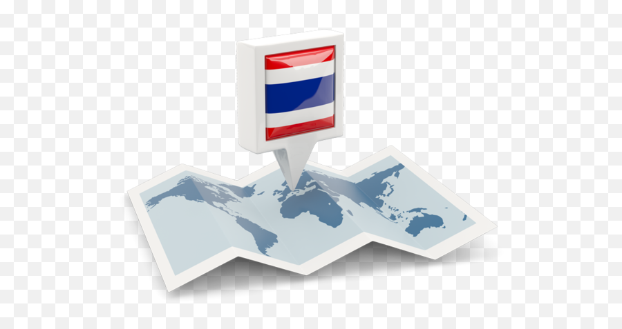 Square Pin With Map - Malaysia Map Location Icon Png,Thai Flag Icon