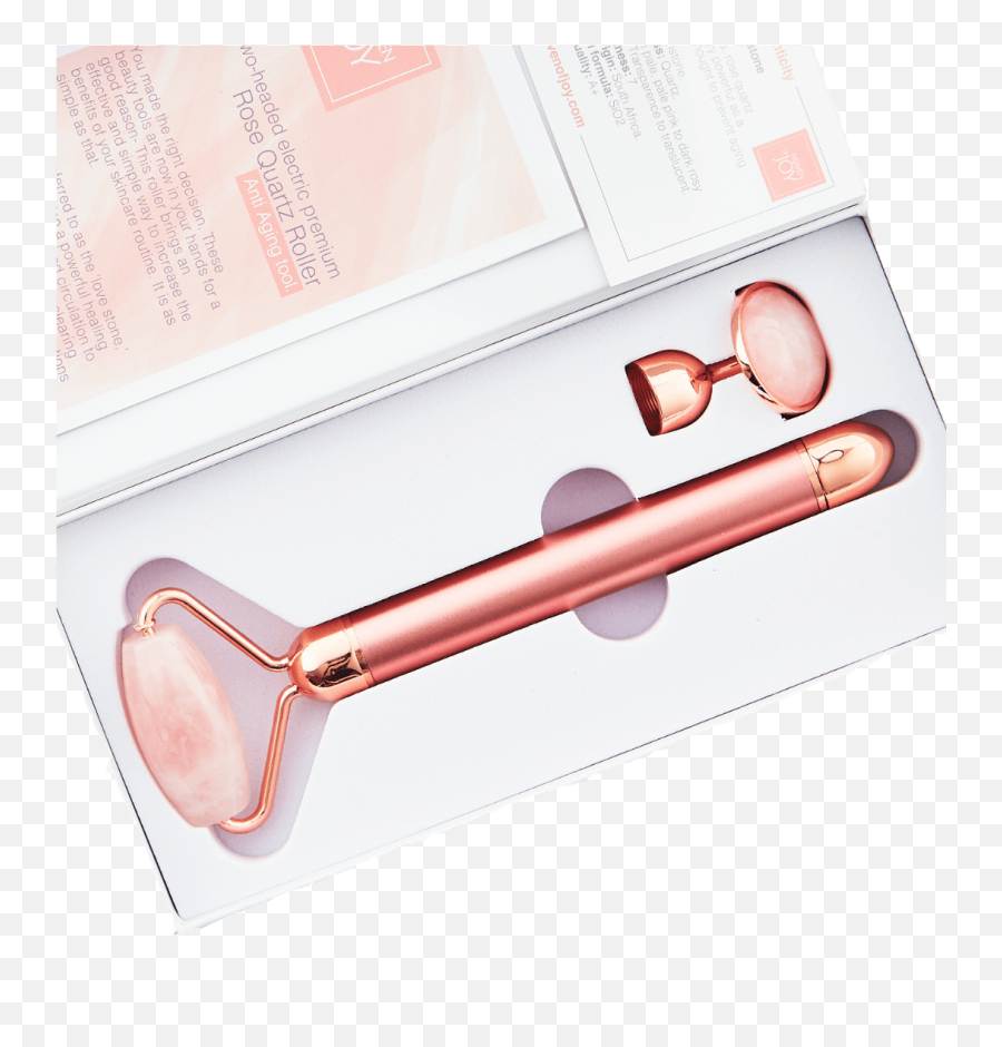 Premium Vibrating Rose Quartz Roller 2 - Document Png,Rose Quartz Icon