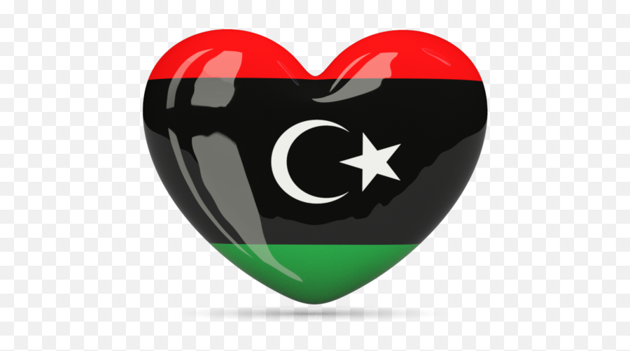 Flag Icon Of Libya Transparent PNG