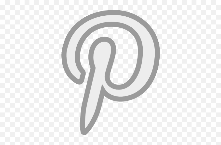 Pinterest Icon - Download For Free U2013 Iconduck Icon Aesthetic Black And White Png,Pinterest Icon Images