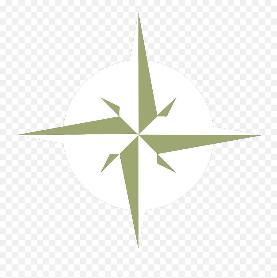 White Compass Rose Png Svg Clip Art - Free Vector Graphics Compass,Compass Rose Icon