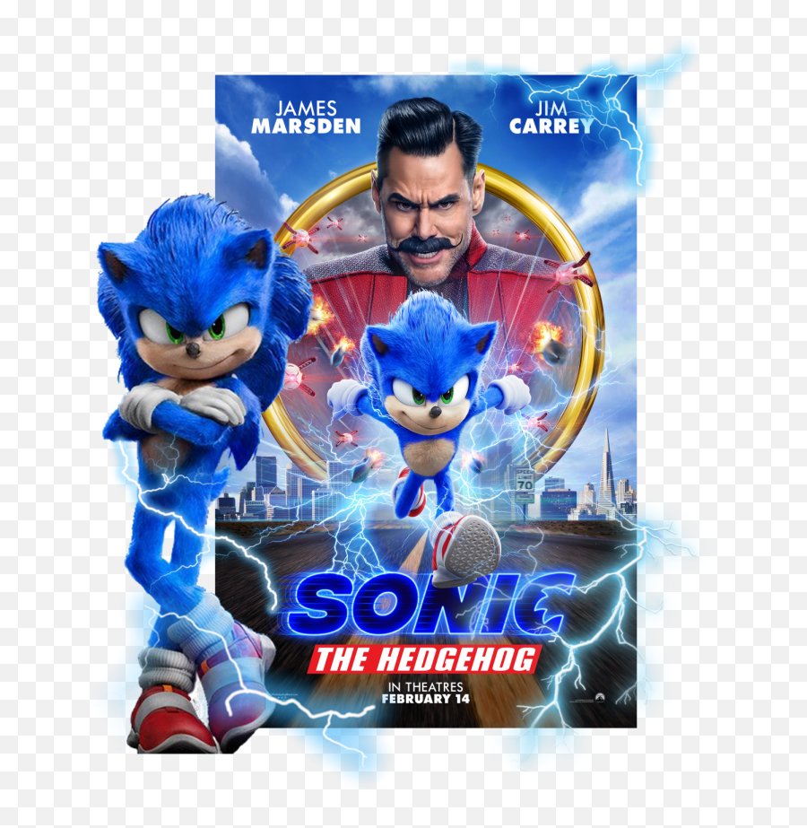 Sonic The Shatters - Sonic Old Vs New Poster Png,Sonic The Hedgehog Icon