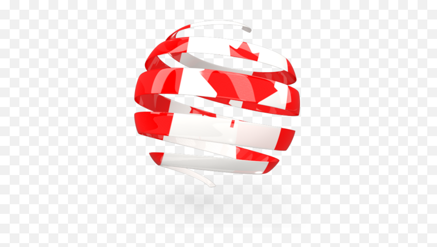 Round 3d Icon Illustration Of Flag Canada - Canada 3d Icon Png,Canadian Icon