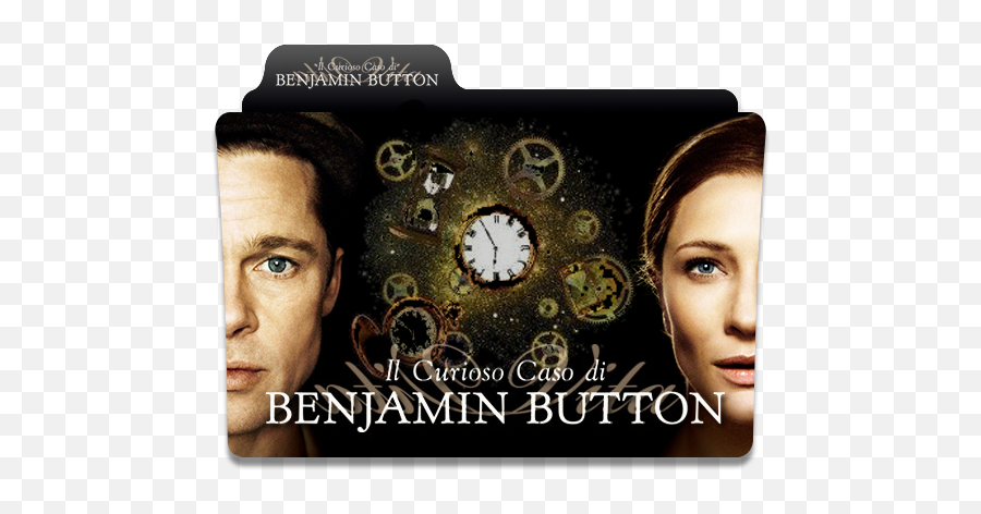 The Curious Case Of Benjamin Button Folder Icon - Designbust Curious Case Of Benjamin Button Poster Png,Button Icon Png