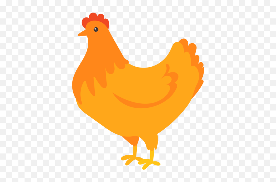 Farm Hen Animal Free Icon - Iconiconscom Silueta De Color De Pollo Png,How To Get Rooster Icon