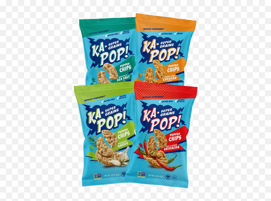 Super Grain Chip Variety Packs U2013 Ka - Pop Snacks Product Label Png,Kpop Icon Pack