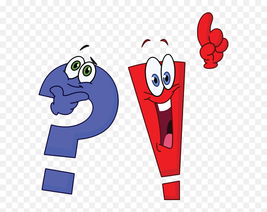Download Free Exclamation Art Area Question Mark Cartoon - Signos De Puntuación Dibujos Png,Red Question Mark Icon