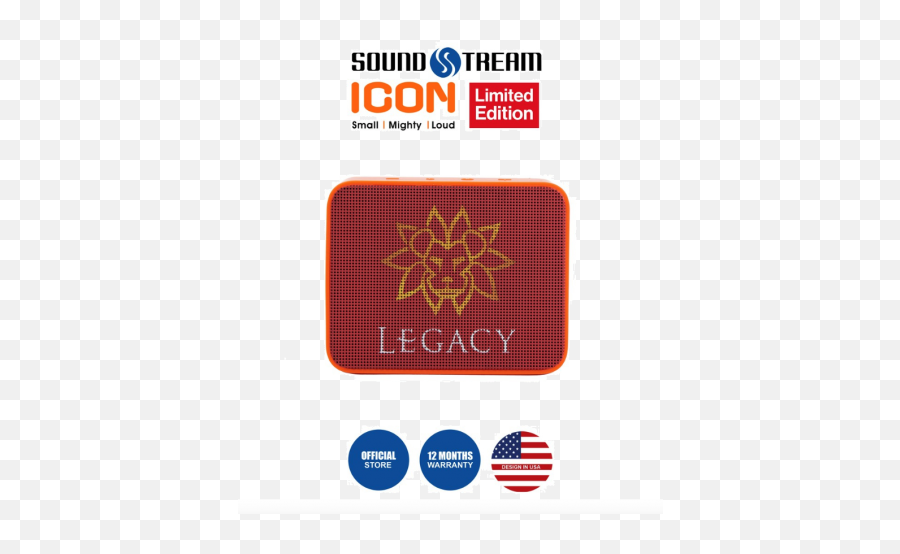 Legacy Icon Limited Edition By Soundstream - Red And Orange Dot Png,Limited Icon