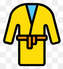 Bathrobe Spa Vector Svg Icon 13 - PNG Repo Free Icons Martial Arts Belt