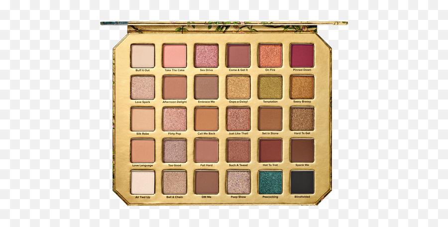 Too Faced Natural Lust Eyeshadow Palette Preview As Well - Palette Too Faced Natural Lust Png,Wet N Wild Color Icon 8 Pan Eyeshadow Palette