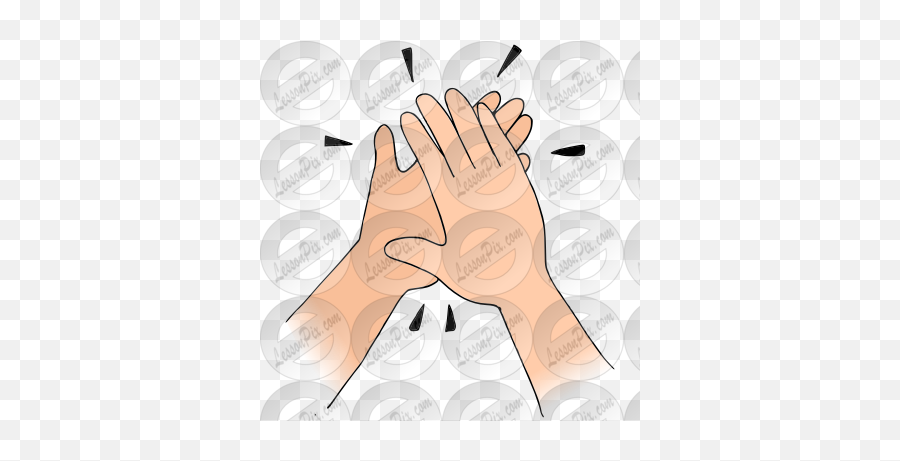 Clap Picture For Classroom Therapy Use - Great Clap Clipart Illustration Png,Clapping Png