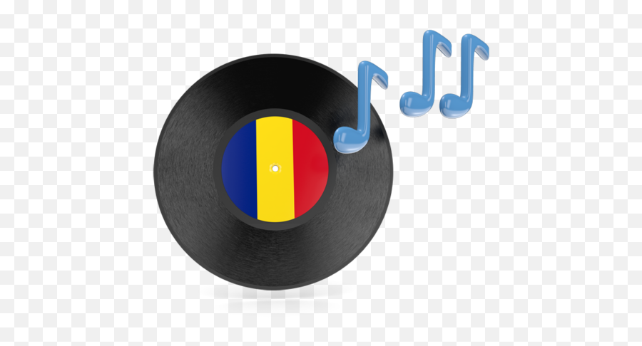 Music Icon Illustration Of Flag Romania Png