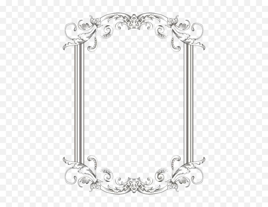 Frame Free Transparent Png Clipart - Vintage Border Transparent Background,Vintage Border Png