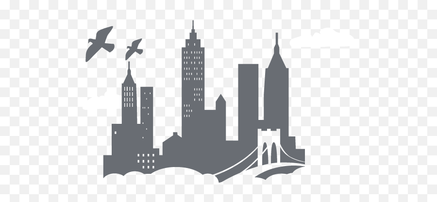 Brooklyn Skyline Png - Nyc Png,New York Skyline Png