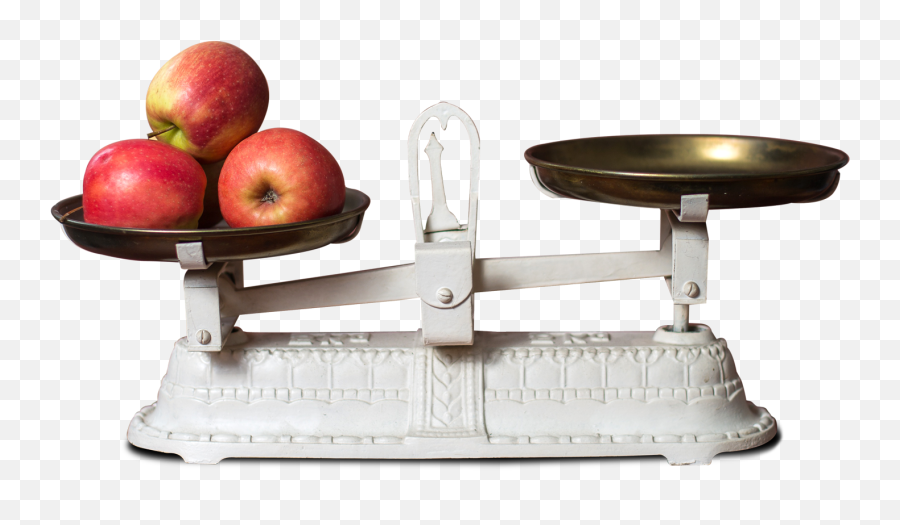 Weight Scale And Apple Png Image - Pngpix Apple In Weight Machine,Weight Png