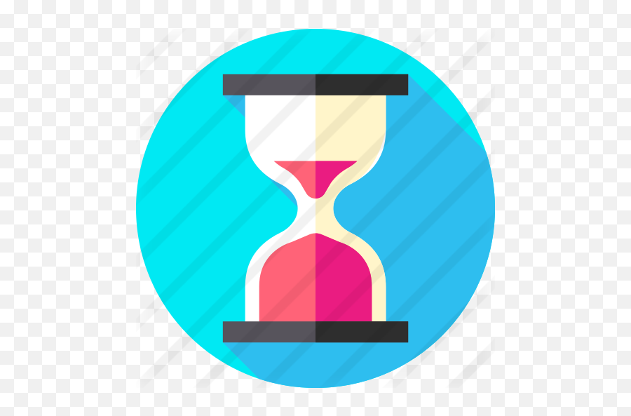 Hourglass - Free Time And Date Icons Circle Png,Hourglass Icon Png