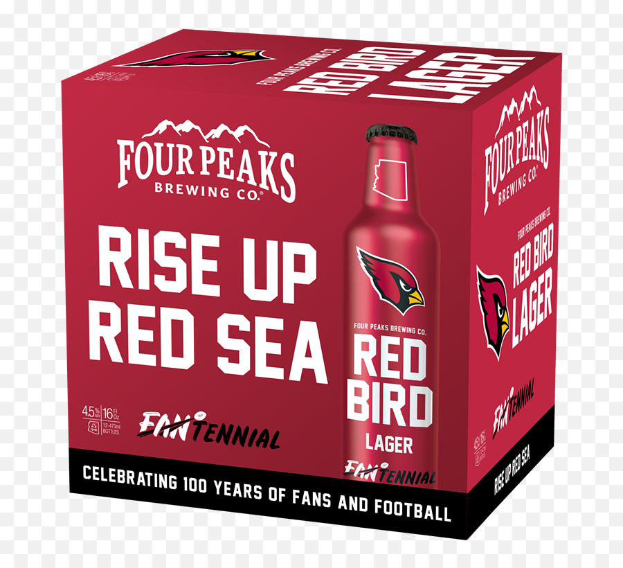 Four Peaks Brewing Co And Arizona Cardinals Reveal Red Bird - Rushmore Tramway Adventures Png,Arizona Cardinals Logo Png