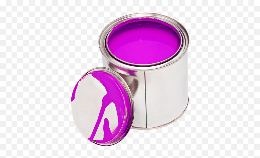 Paint Can 2 - Can Of Purple Paint Transparent Png,Paint Can Png
