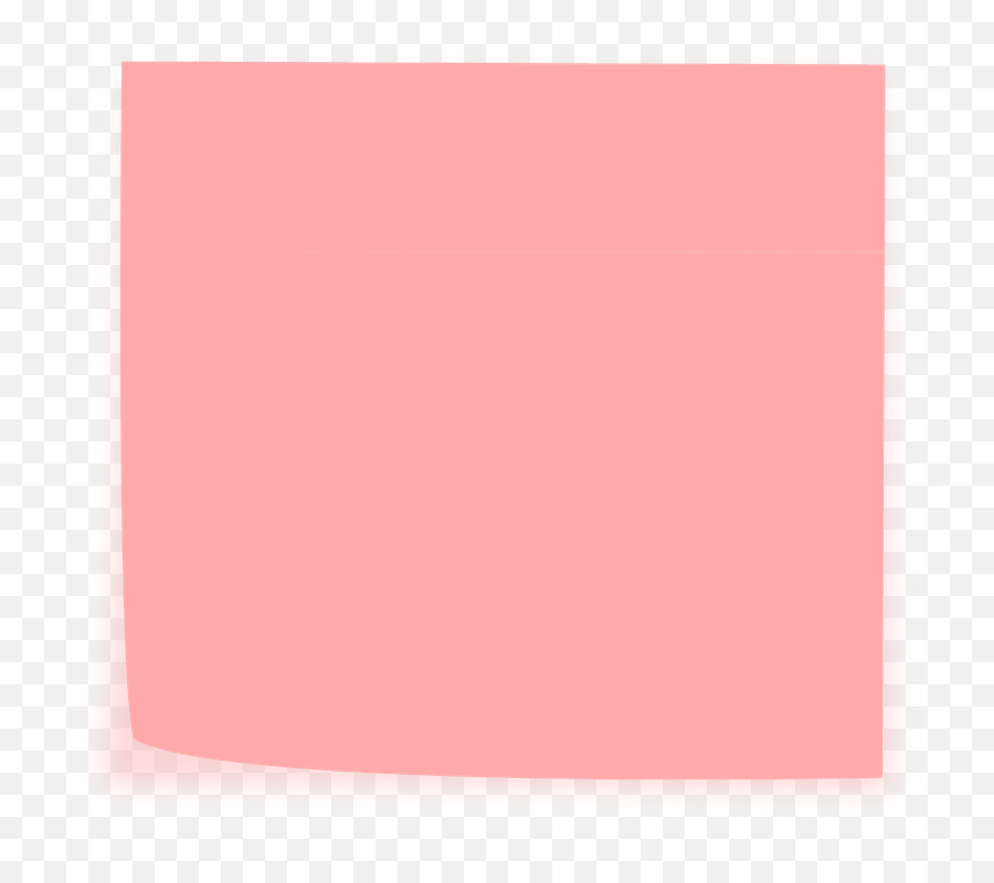 Sticky Note Memo Pink Office - Cute Sticky Notes Png Cute Sticky Note Png Free,Notes Png