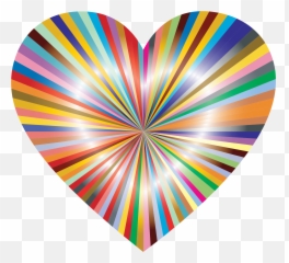Big Image - Color Wheel Heart Clipart Full Size Clipart Color Heart Size Big Png,Color Wheel Png